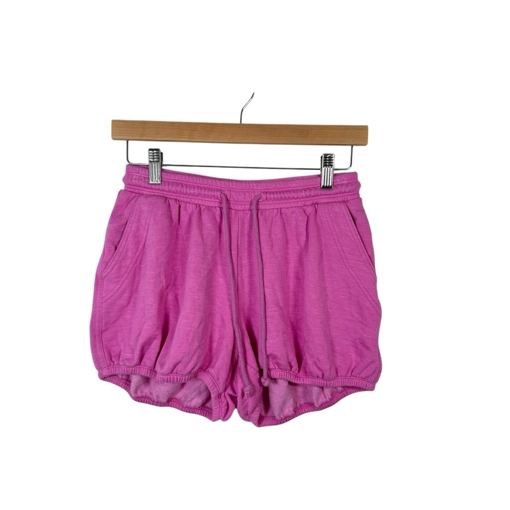 Daily Practice Anthropologie Grace Bloomer Fleece Shorts in Pink Size XXS